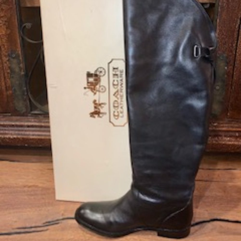 Coach Leather Boots